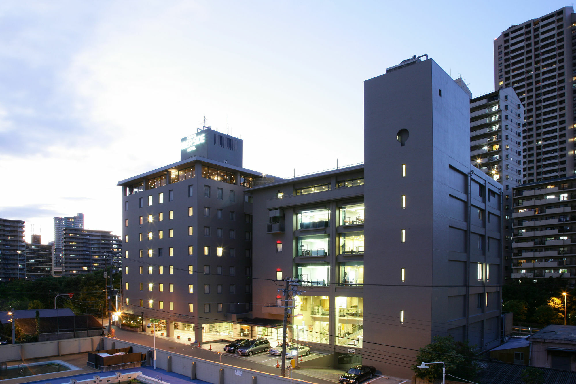 Osaka Riverside Hotel Exterior foto